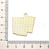 Western Cowboy Theme Alloy Enamel Pendants FIND-V001-04G-08-3
