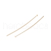 Brass Flat Head Pins KK-WH0058-03D-G02-2
