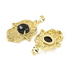 Natural Obsidian Pendants G-F786-07G-31-2