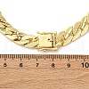 9MM Brass Cuban Link Chain Necklaces NJEW-Q051-01G-5