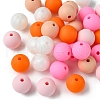 35Pcs Food Grade Eco-Friendly Silicone Focal Beads SIL-FS0001-22B-3