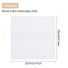 BENECREAT Ramie Cotton Embroidery Cloth DIY-BC0005-98-2