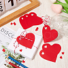 SOFPLATE 200Pcs Heart Paper Gift Tags CDIS-SP0001-14A-4