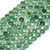 Natural Green Aventurine Beads Strands G-P573-C06-01-2