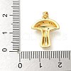 Brass Micro Pave Cubic Zirconia Enamel Pendants KK-G517-03G-01-3