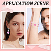 SUNNYCLUE 40Pcs 10 Styles Breast Cancer Pink Awareness Ribbon Theme Alloy Enamel Pendants ENAM-SC0005-02-5