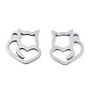 Non-Tarnish 201 Stainless Steel Charms STAS-S081-061-2