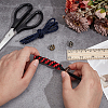 3Pcs 3 Colors Brass Beads FIND-FG0003-71-3