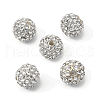 Alloy Rhinestone Beads X-RB-A034-10mm-A01S-2