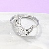 Non-Tarnish 304 Stainless Steel Adjustable Rings X-RJEW-K245-49P-4