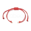 Braided Waxed Polyester Cord AJEW-JB01153-02-1