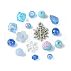 Mixed Styles Transparent Acrylic Beads MACR-FS0001-60-2