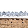 Electroplate Glass Beads Strands EGLA-L045-G-PL03-4