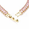 Cubic Zirconia Classic Tennis Bracelet X-ZIRC-S067-073G-NF-5