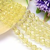 Faceted Round Imitation Austrian Crystal Bead Strands G-M182-10mm-09A-1