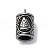 304 Stainless Steel Pendants STAS-D301-08AS-03-1