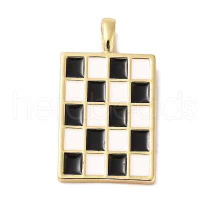 Brass Enamel Pendants KK-L216-009G-03-1