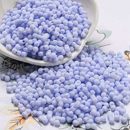 Macaron Color Opaque Frosted Glass Seed Beads X1-SEED-K009-12B-12-1