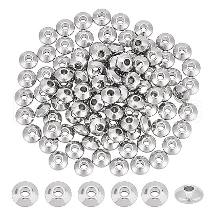 Unicraftale 100Pcs 304 Stainless Steel Spacer Beads STAS-UN0054-15-1