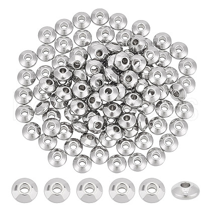 Unicraftale 100Pcs 304 Stainless Steel Spacer Beads STAS-UN0054-15-1