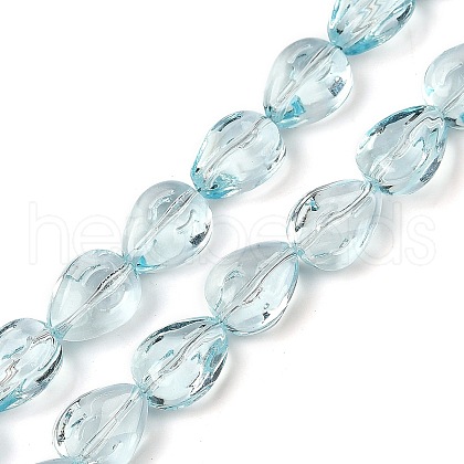 Transparent Glass Beads Strands GLAA-H038-03C-1