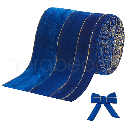 BENECREAT 12M 4 Styles Single Face Velvet Ribbon OCOR-BC0006-45A-1