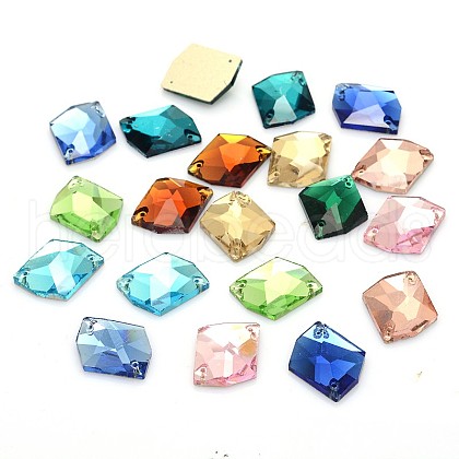 Sew on Rhinestone RGLA-J008-17x21mm-M-1