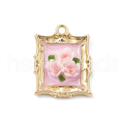Alloy Enamel Pendants FIND-G089-03G-02-1