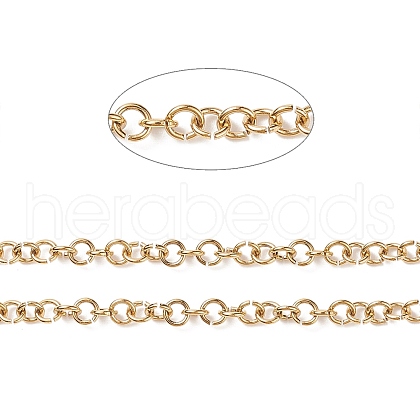 Ion Plating(IP) 304 Stainless Steel Rolo Chains CHS-H013-07G-C-1