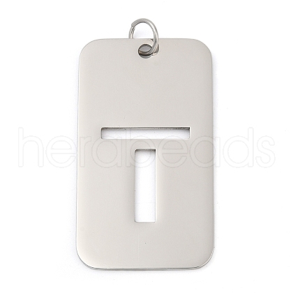 304 Stainless Steel Pendants STAS-M115-01P-T-1