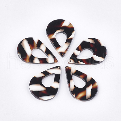 Cellulose Acetate(Resin) Pendants KY-T008-24E-1