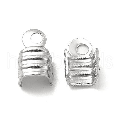 304 Stainless Steel Folding Crimp Ends STAS-P319-03P-1