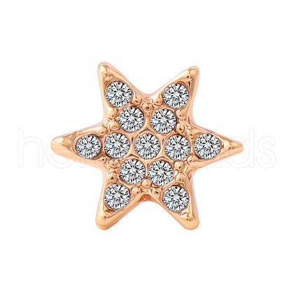 Alloy Star Watch Band Studs MOBA-PW0001-71A-1