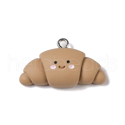 Opaque Resin Pendants RESI-S403-03K-1