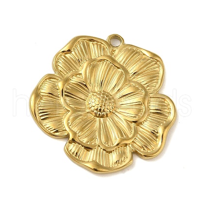 304 Stainless Steel Pendants STAS-S123-04G-04-1