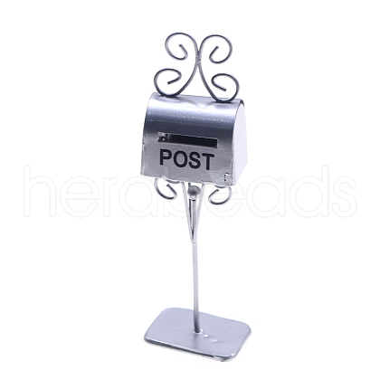 Iron Mailbox Miniature Ornaments PW-WG51933-03-1