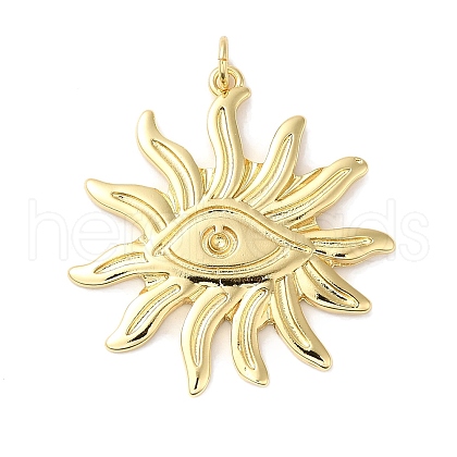 Rack Plating Brass Pendants KK-D047-05G-1