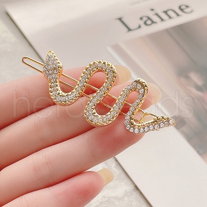 Snake Alloy Hair Bobbin Pins PW-WGE797C-01-1