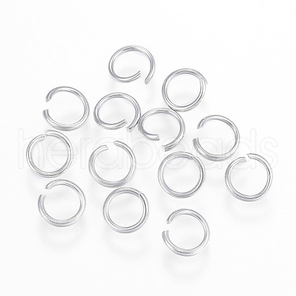 304 Stainless Steel Open Jump Rings STAS-F110-07P-1