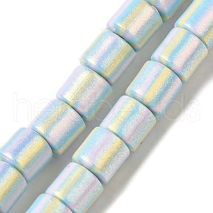 Polymer Clay Beads Strands CLAY-H006-04B-1