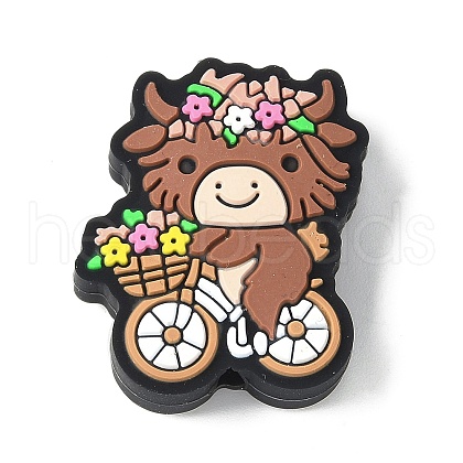 Cartoon Animal Silicone Beads SIL-V001-02-1