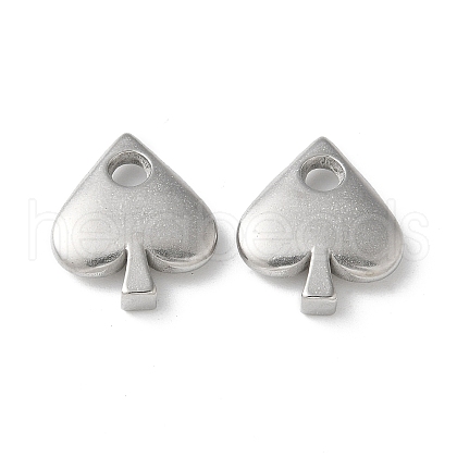 304 Stainless Steel Pendants STAS-I330-006P-1
