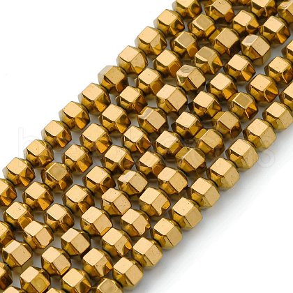 Non-Magnetic Synthetic Hematite Beads Strands G-D800-12E-1