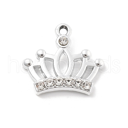 Alloy Rhinestone Pendants FIND-U026-19P-1