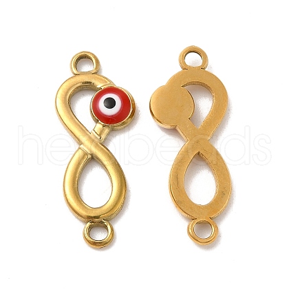 201 Stainless Steel Enamel Connector Charms STAS-P320-16G-01-1