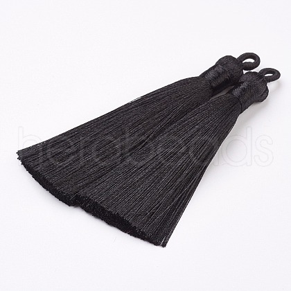 Nylon Tassels Big Pendant Decorations X-STAS-F142-04U-1