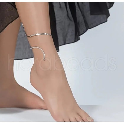 Polishing Bend Iron Cuff Anklets WG00C9B-02-1