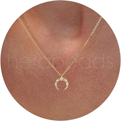 Brass Pendant Necklaces for Women FS-WG86CE9-07-1