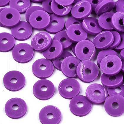 Handmade Polymer Clay Beads CLAY-Q251-8.0mm-61-1