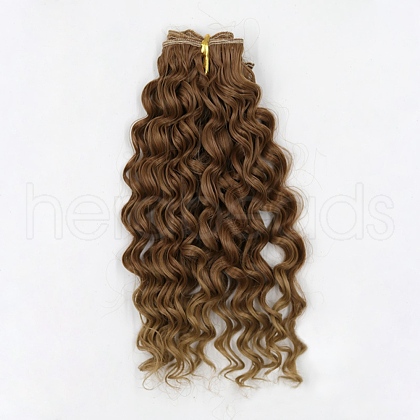 High Temperature Fiber Long Instant Noodle Curly Hairstyle Doll Wig Hair DOLL-PW0001-024-06-1